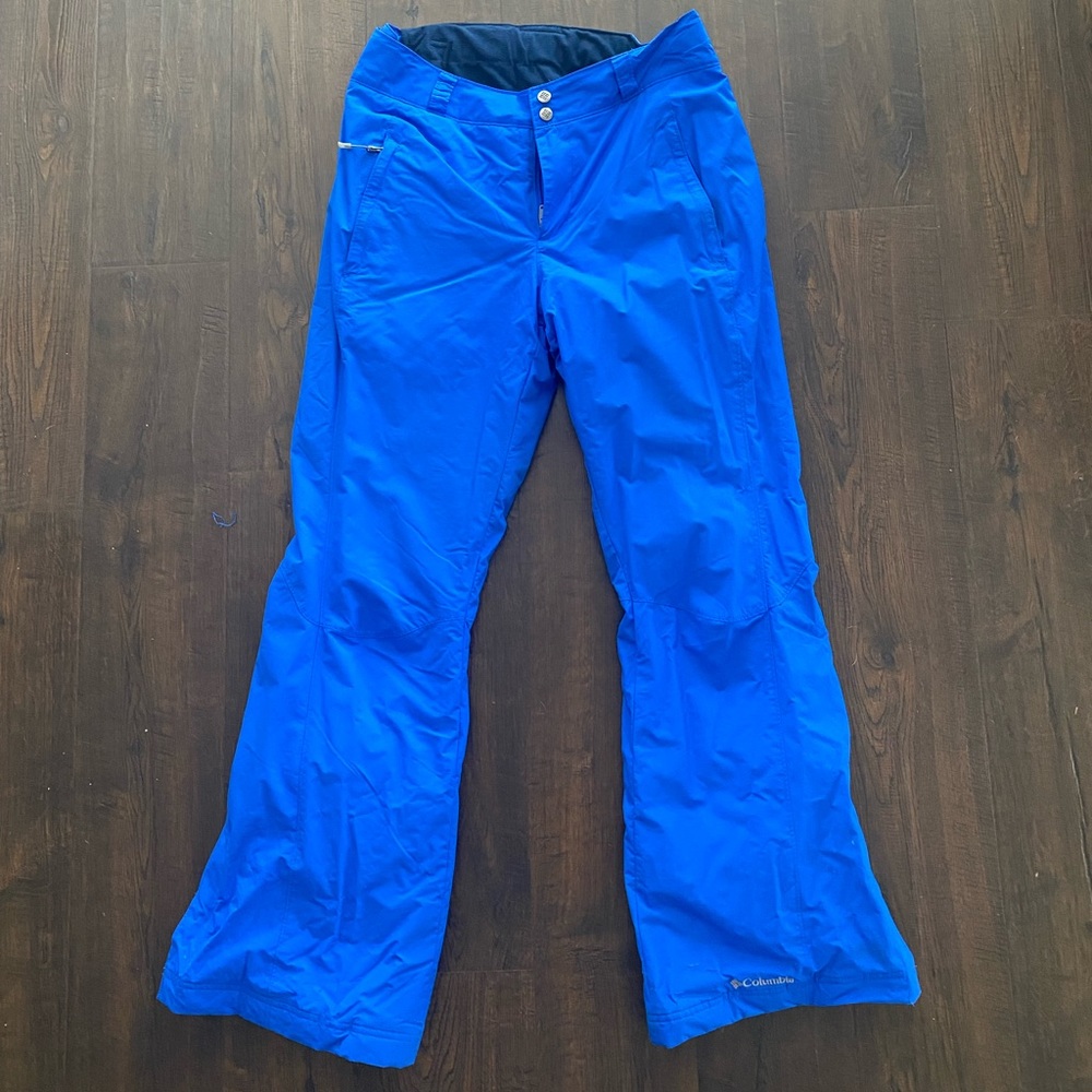 Columbia Women’s Blue Adjustable Snow Pants Size: M